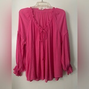 Long sleeve Boho top